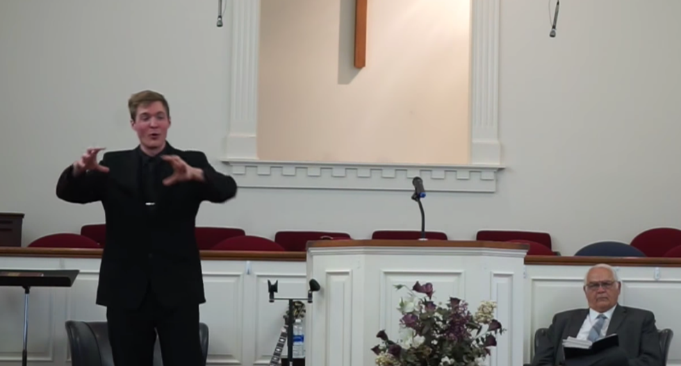 This atheist went off after a preacher accused scientists of lying about the sun