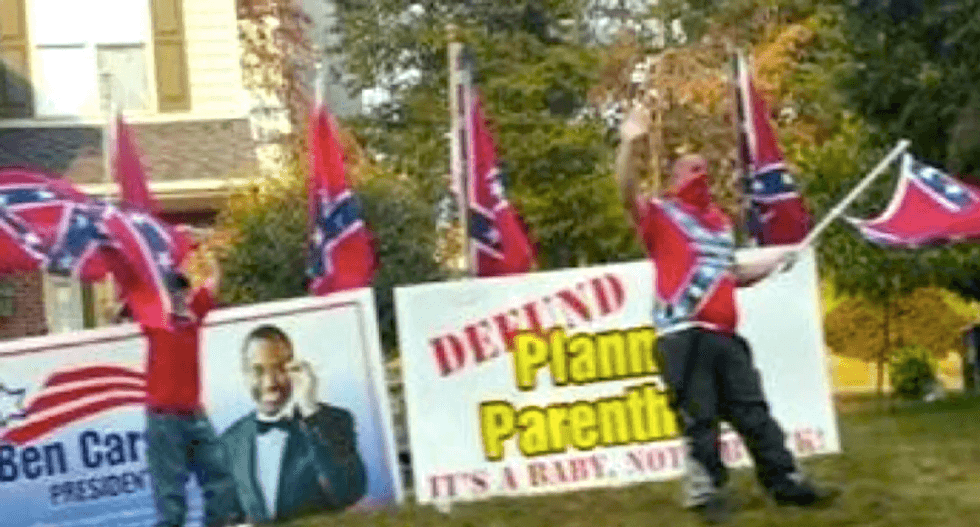 Confederate flag-waving gun nut targets black neighbor with months-long campaign of racist harassment