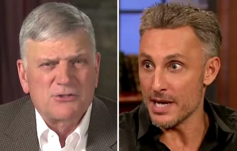 After getting caught having sex with former congregants, Franklin Graham's nephew launches new church based on 'redemption'