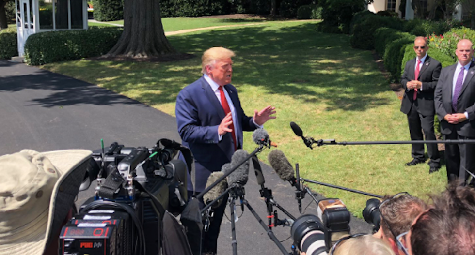 Trump doubles down and declares himself ‘the chosen one’ as ‘antichrist’ trends on social media