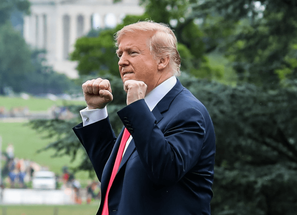 Trump snaps at media for reporting on his 'chosen one' comment -- and not knowing he was trying to be funny