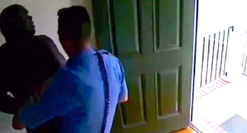 Black man held at gunpoint in his own home after cops mistake him for burglar