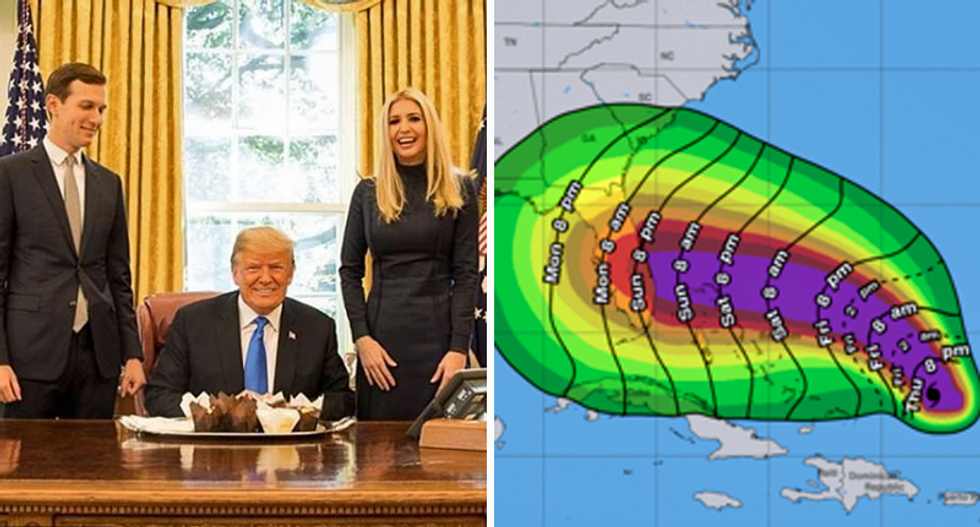 Trump tries to reassure Florida about ‘absolute monster’ Hurricane Dorian: ‘We have the best people’