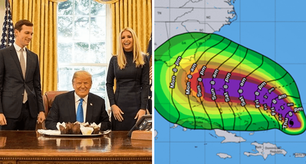 Trump tries to reassure Florida about ‘absolute monster’ Hurricane Dorian: ‘We have the best people’
