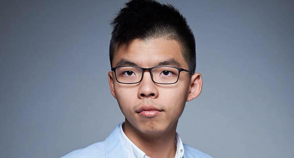 Chinese authorities arrested Hong Kong protest leader Joshua Wong: report
