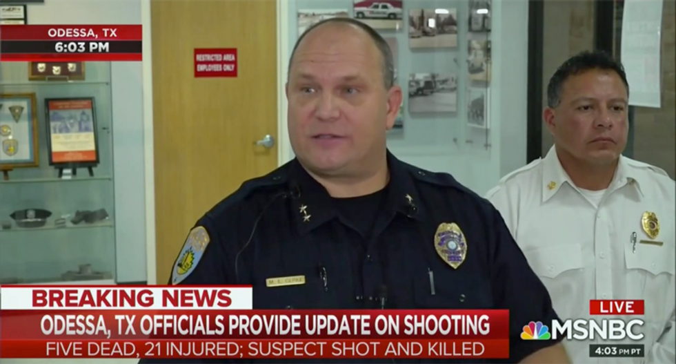 'Horrific day for Odessa': Authorities brief the public on latest mass shooting in Texas
