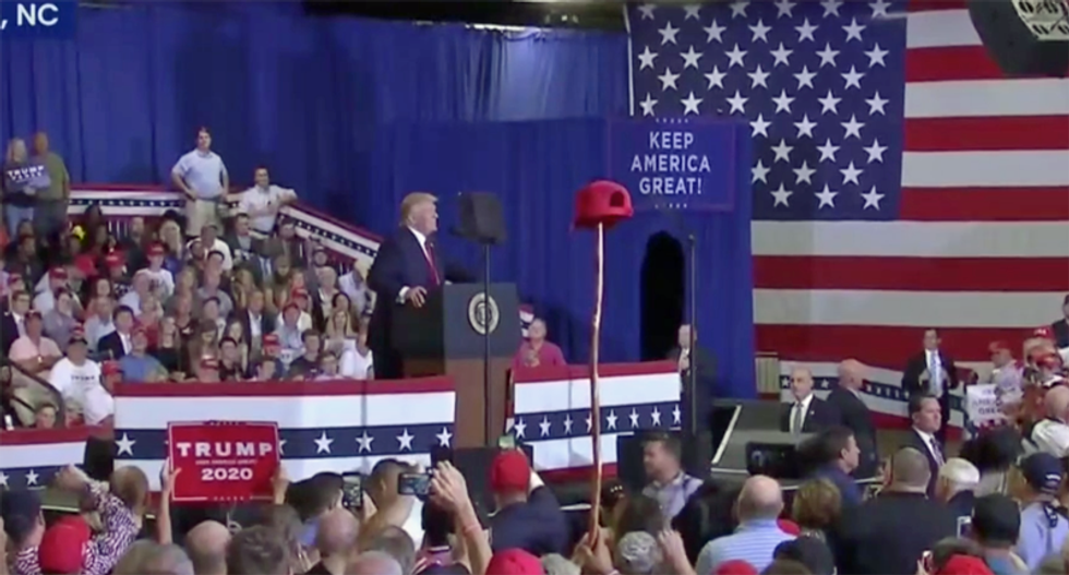 Trump tells North Carolina there’s no need to talk about Hurricane Dorian: ‘You can take it’