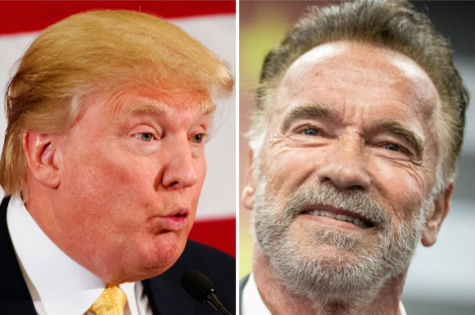 Arnold Schwarzenegger takes aim at Trump's fragile ego: 'He wants to be me'