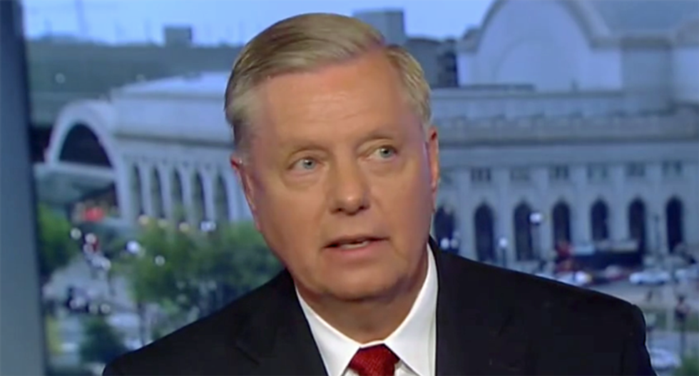 ‘Not going to give a crap’: Lindsey Graham tells Fox News viewers why he ignores Trump’s scandals