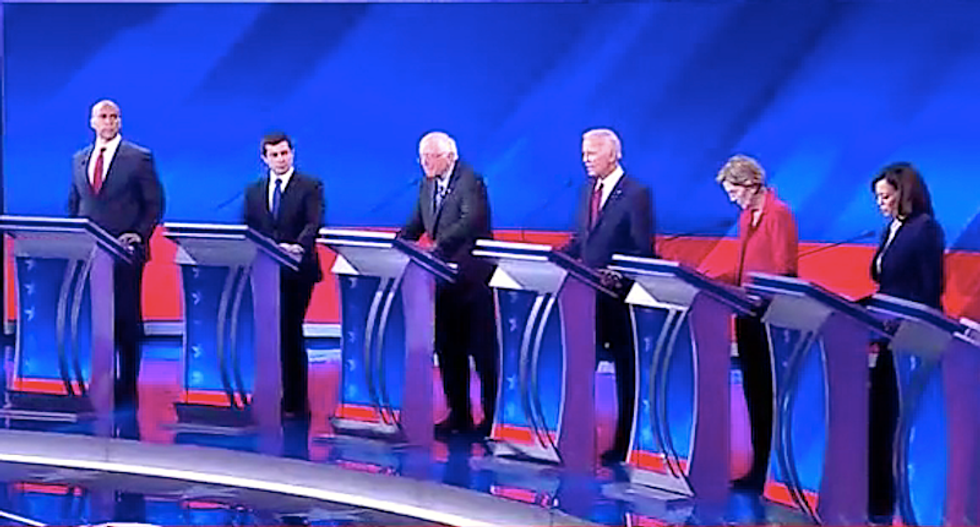 We'd love to hear the Democratic debaters answer these six important questions this week-- but we probably won't hear them asked