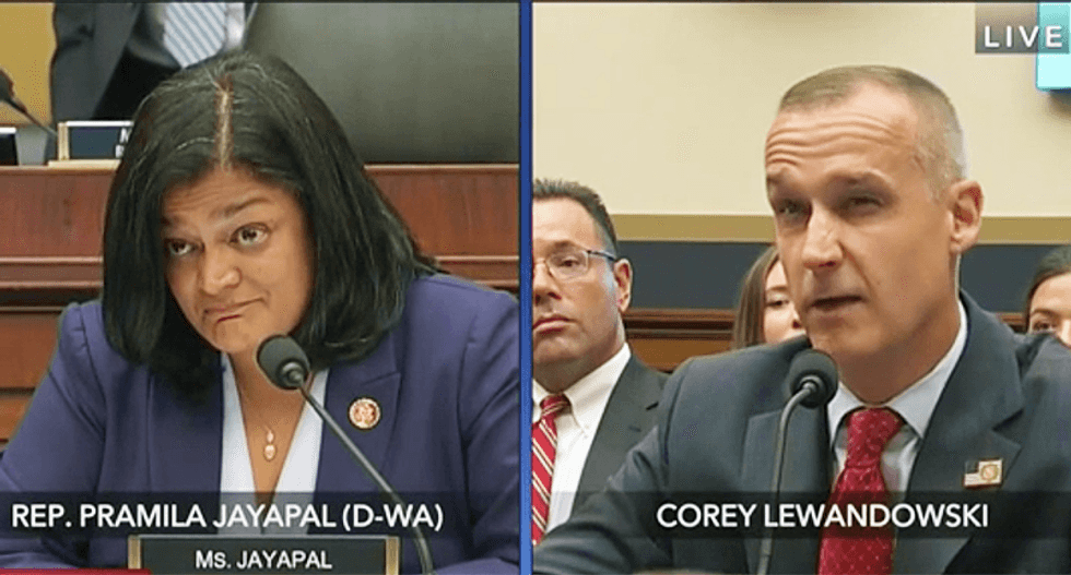 'You're a witness -- act like it': Congresswoman owns Lewandowski when he tries to filibuster