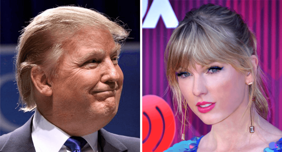 Taylor Swift condemns Trump's threat to shoot looters -- and says he's 'stoked the fires of racism'