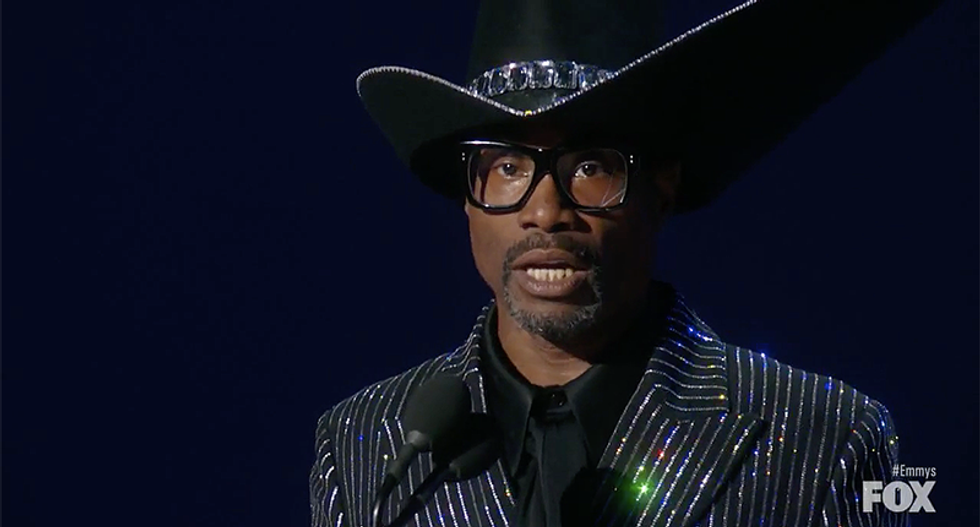 'We are the people': Watch Billy Porter get a standing ovation for his passionate speech at the Emmys