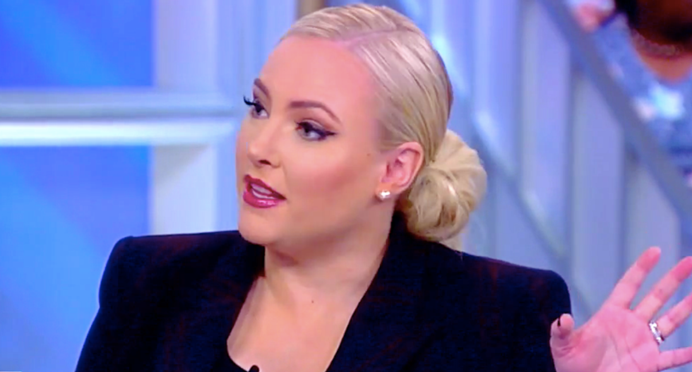 Meghan McCain accidentally reveals why she tunes out Trump's wall-to-wall scandals