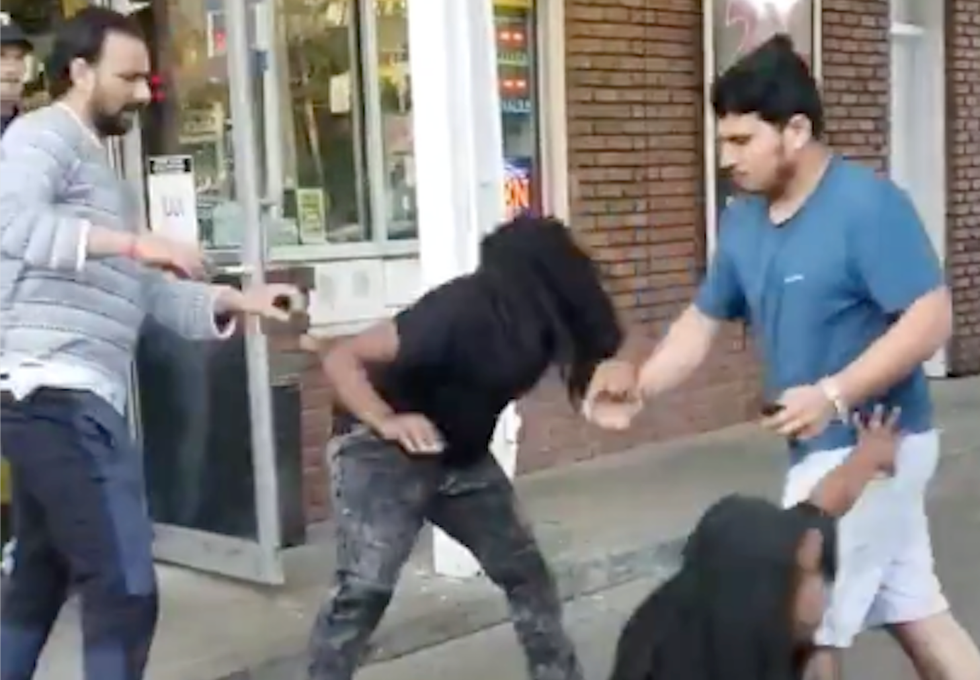 Disturbing video shows gas station owners violently assault two black women in dispute over 'spilled gas'