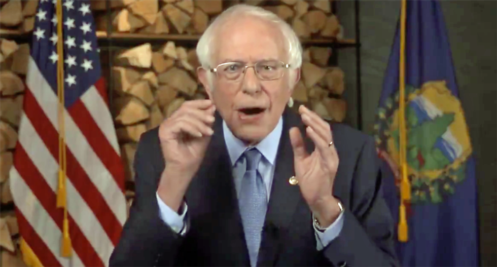 'This is not normal': Bernie Sanders rails against Trump's authoritarianism at 2020 Dem convention