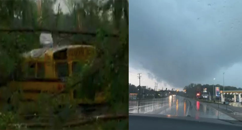 Mississippi hit with two 'catastrophic' EF4 tornadoes at the same time: 'This is flattening everything in its path'