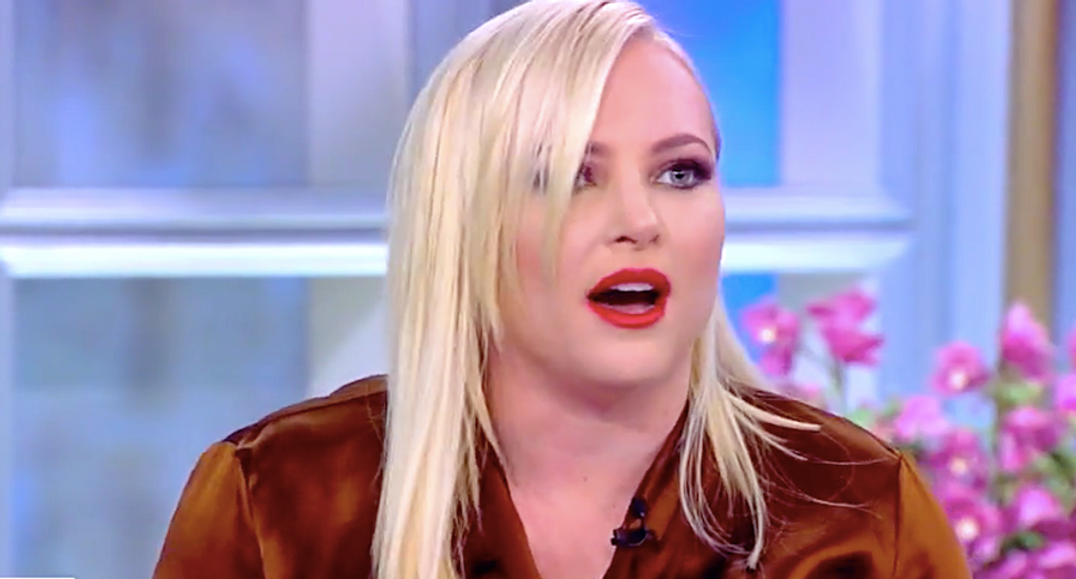 Meghan McCain sulks after Whoopi Goldberg scolds her for being 'dismissive' of Ukraine allegations