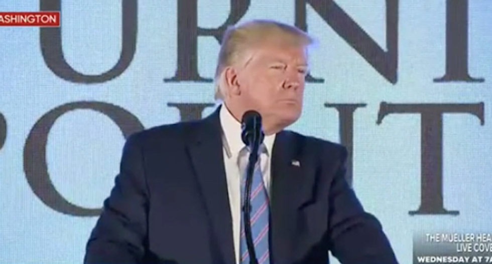 Trump goes off on Alexandria Ocasio-Cortez for having a Spanish name – then lies about her saying ‘evil Jews’