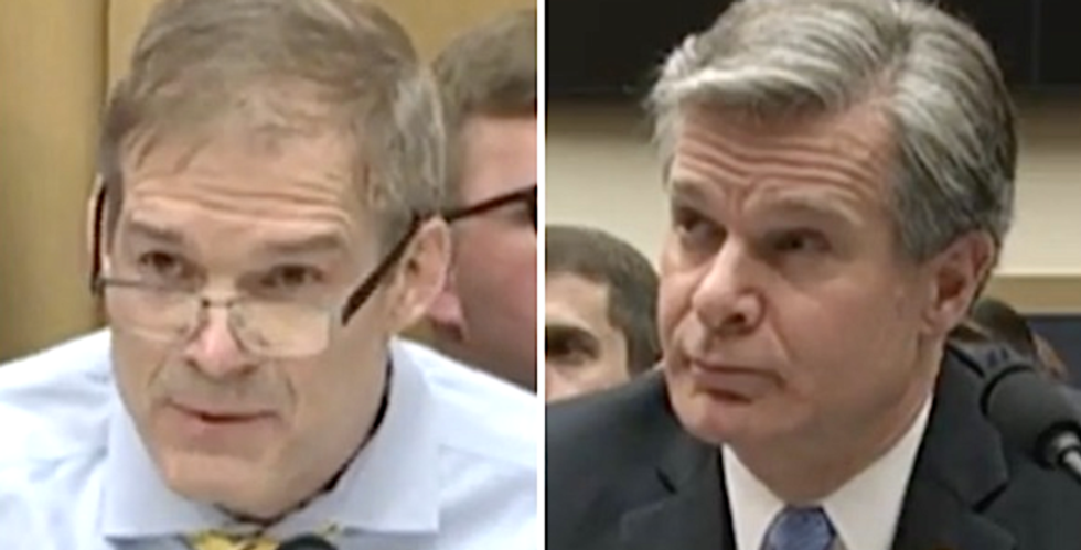 GOP’s Jim Jordan exasperated after Trump’s FBI director responds to his rant with ‘do you have a question?’