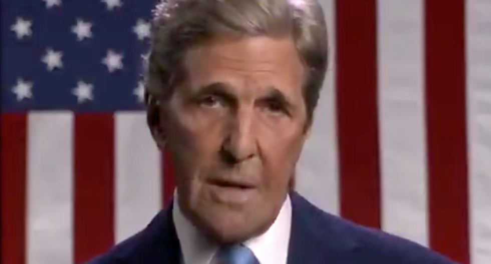 John Kerry slams Trump for his ‘blooper-reel’ foreign policy that makes America the butt of jokes overseas