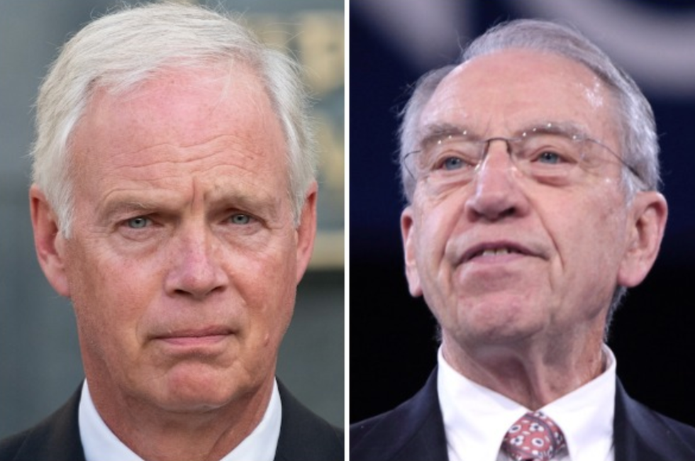 GOP senators push Bill Barr to investigate whether Dems colluded with Ukraine to sink Trump