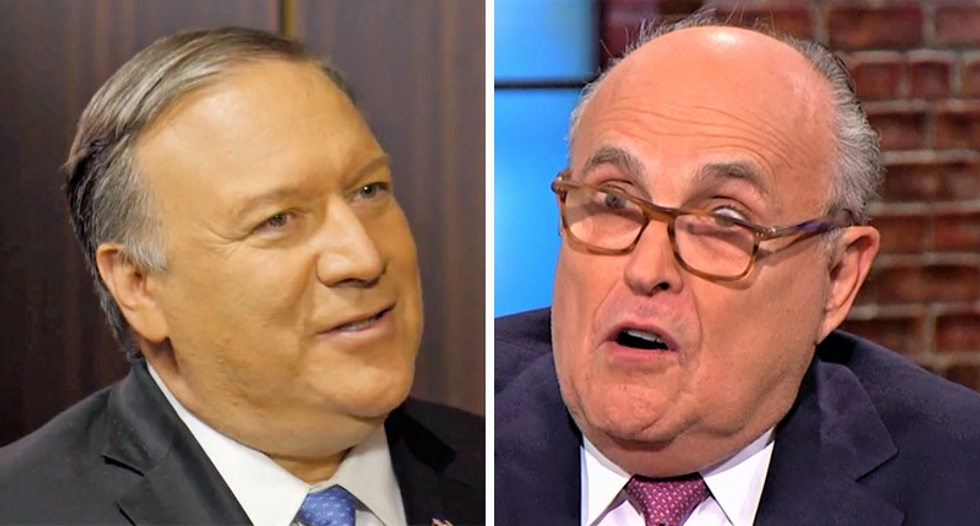 New trove of Ukraine documents exposes 'Clear paper trail from Rudy Giuliani to the Oval Office to Secretary Pompeo'