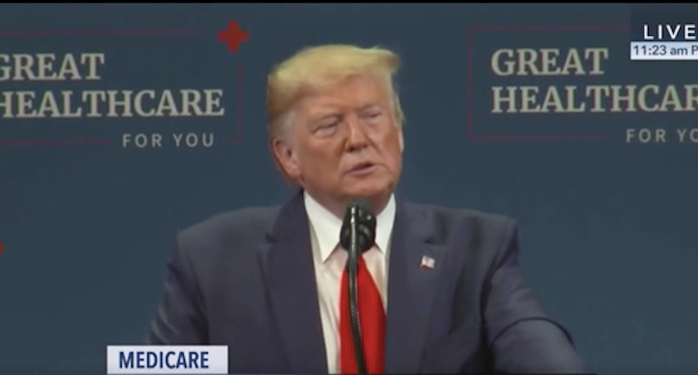 Trump proposes government-run media as his anti-socialism speech devolves into an angry rant about CNN