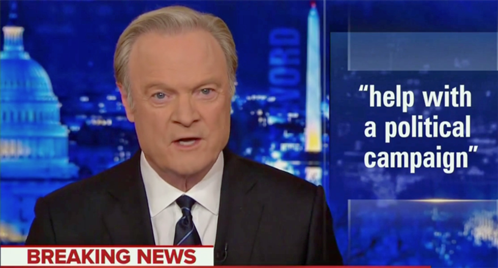 ‘Like robbing the same bank again’: Lawrence O’Donnell reports ‘the smoking guns are really piling up’