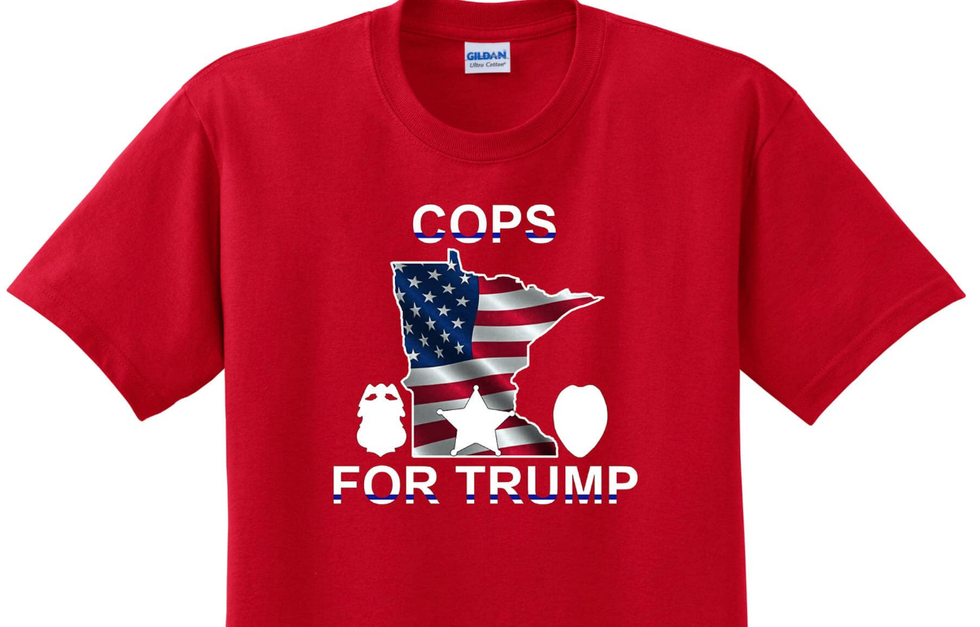 Minneapolis police union pushes 'Cops for Trump' T-shirts after department bars uniforms at political events