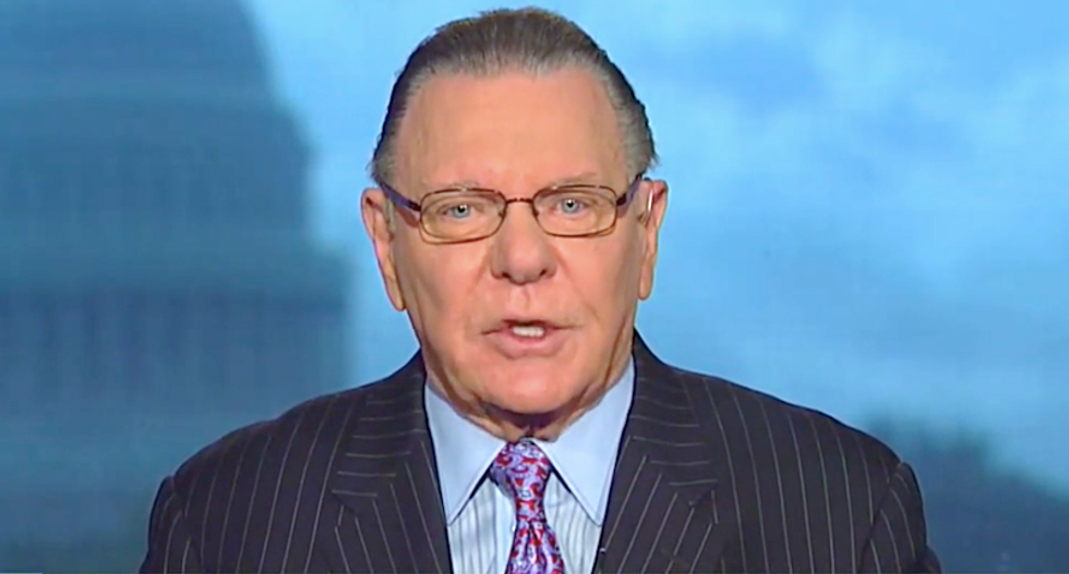 Retired general responds to Trump’s tweets in real time on Fox News – and destroys his excuses for betraying the Kurds