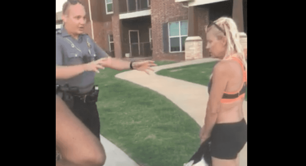 WATCH: 'Depressed' white woman calls cops on black pool-goers who refused to comfort her