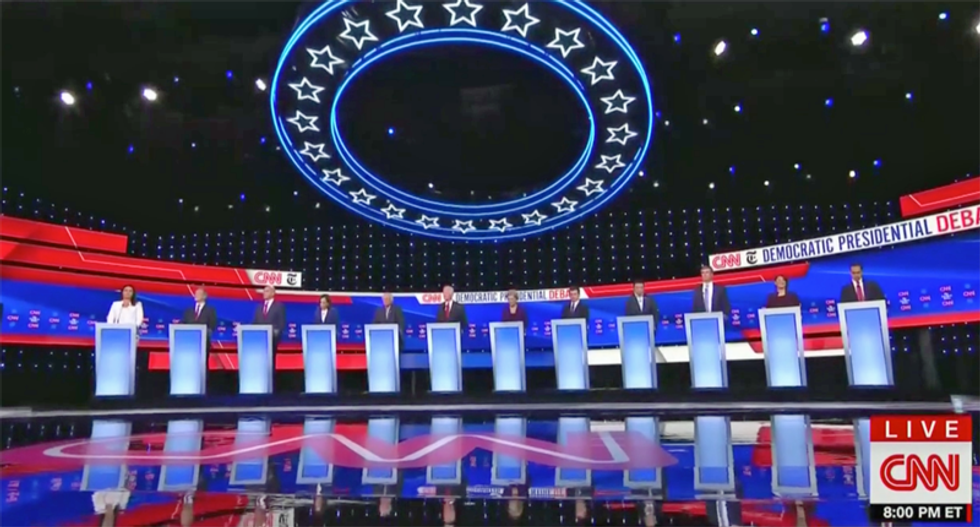 Here are 3 winners and 4 losers from the CNN/NYT Democratic presidential primary debate