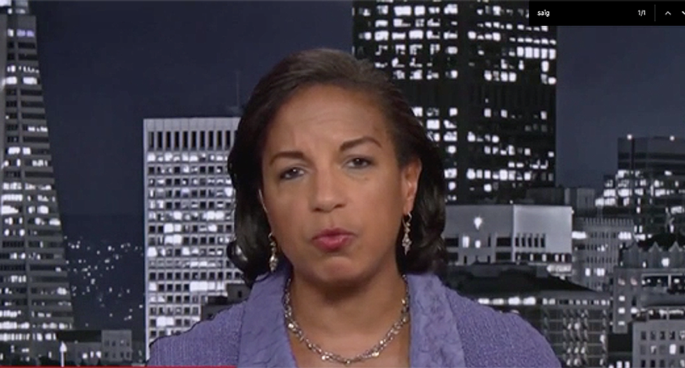 Susan Rice: Vladimir Putin is doing a 'happy dance' over Trump's 'unhinged raving and ranting'