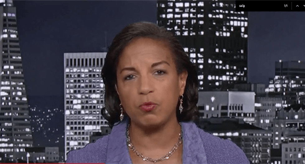 Susan Rice: Vladimir Putin is doing a 'happy dance' over Trump's 'unhinged raving and ranting'