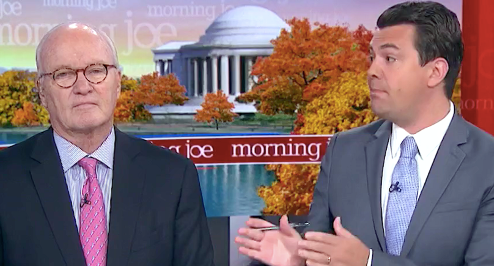 MSNBC conservative goes down in flames trying to separate Trump's incompetence from his corruption