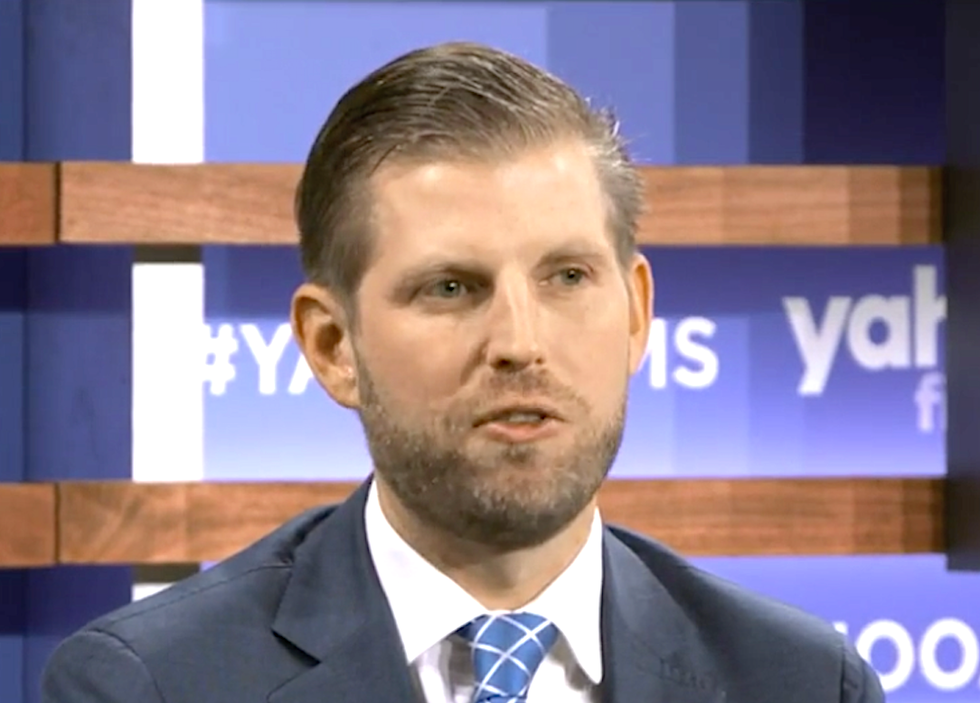 Eric Trump whines about ‘cheap shots’ after explaining why his family business stiffs contractors