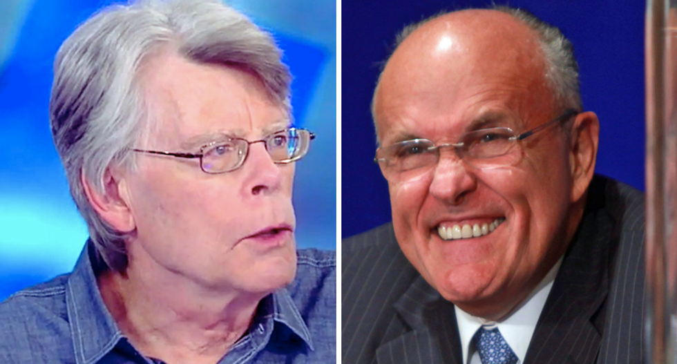 Rudy Giuliani could 'crawl under a rattlesnake’: Author Stephen King rips Trump lawyer's stature