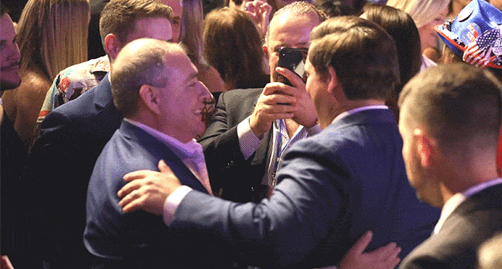 Indicted Giuliani pal Lev Parnas was on final campaign tour with Florida governor who said he didn't know him