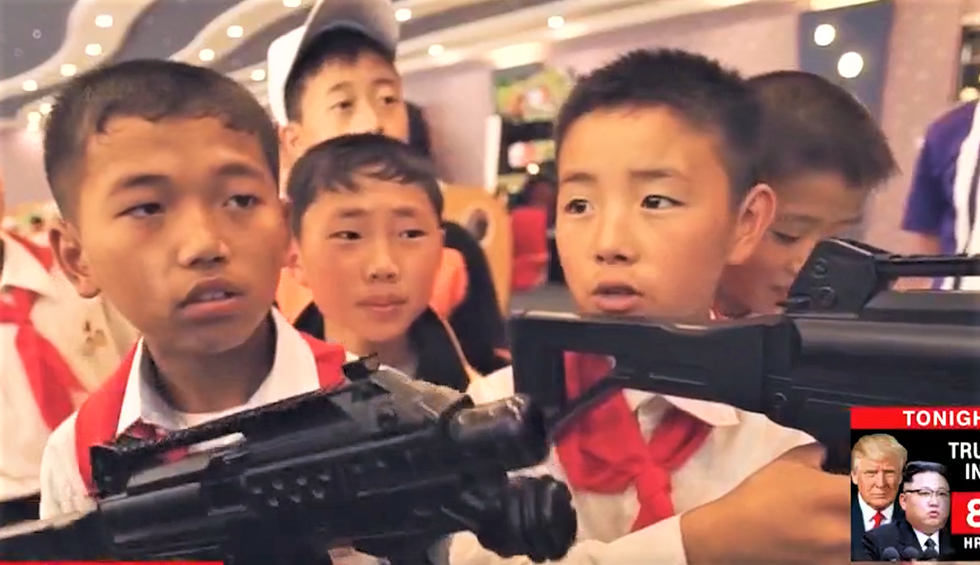 WATCH: North Korean children tell CNN reporter they want to shoot him for being American