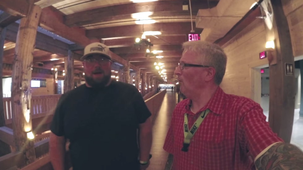 WATCH: Kentucky's government-subsidized Creationist 'Ark Encounter' theme park appears almost empty