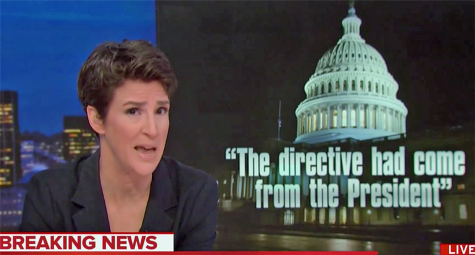Maddow says ‘everyone involved’ in Giuliani scheme will be drinking ‘prison wine made from toilet water’
