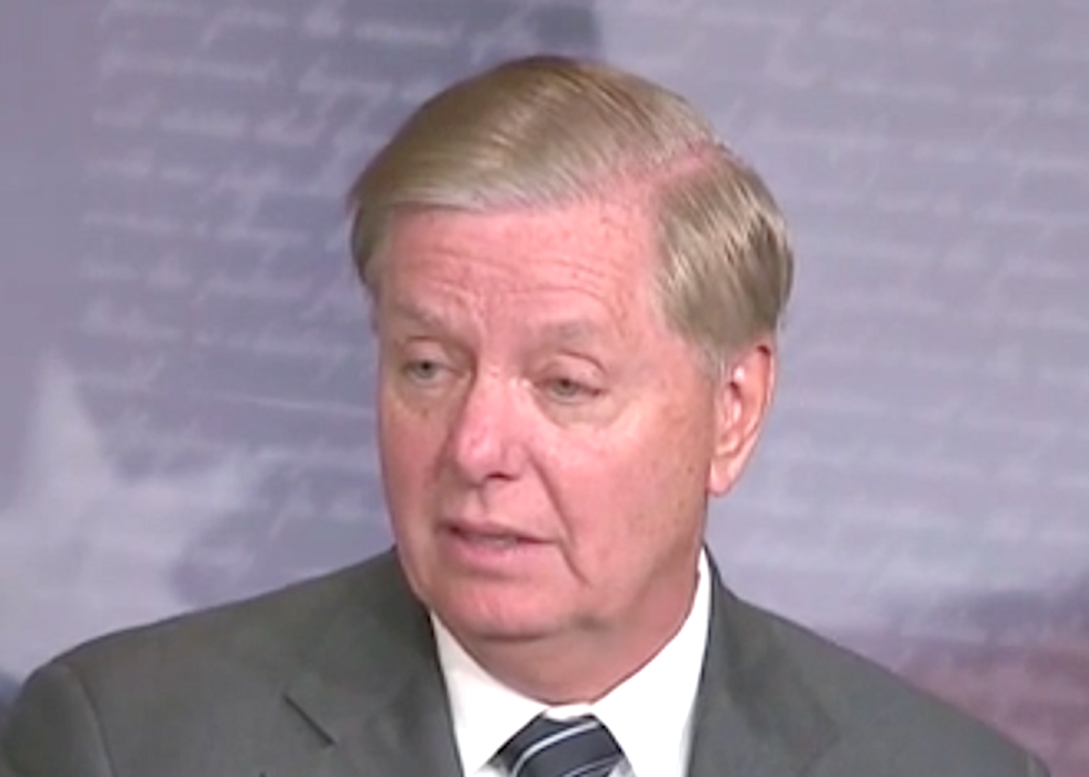 Reporter nails Lindsey Graham: You were a prosecutor – would you have allowed a witness to speak in public?