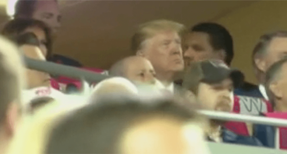 World Series viewers eagerly await Trump being booed at Nationals stadium