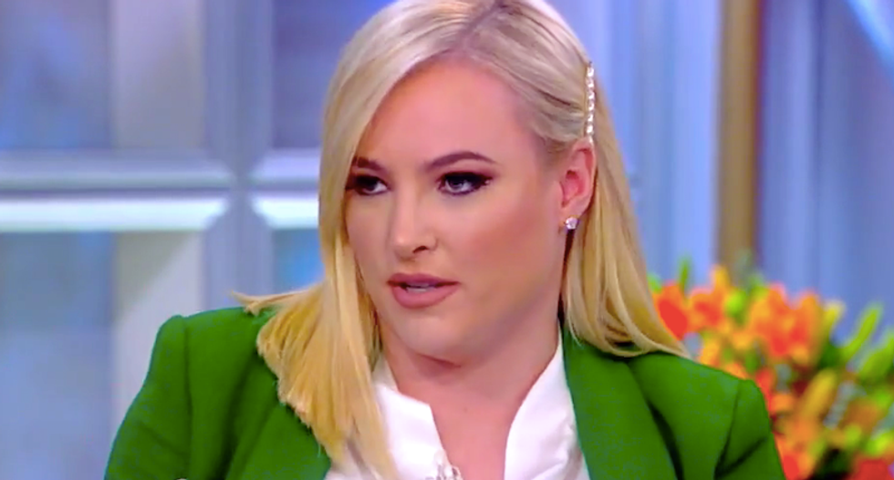 The View's Meghan McCain swiftly schooled after blaming ‘lock him up’ chants on DC ‘swamp’