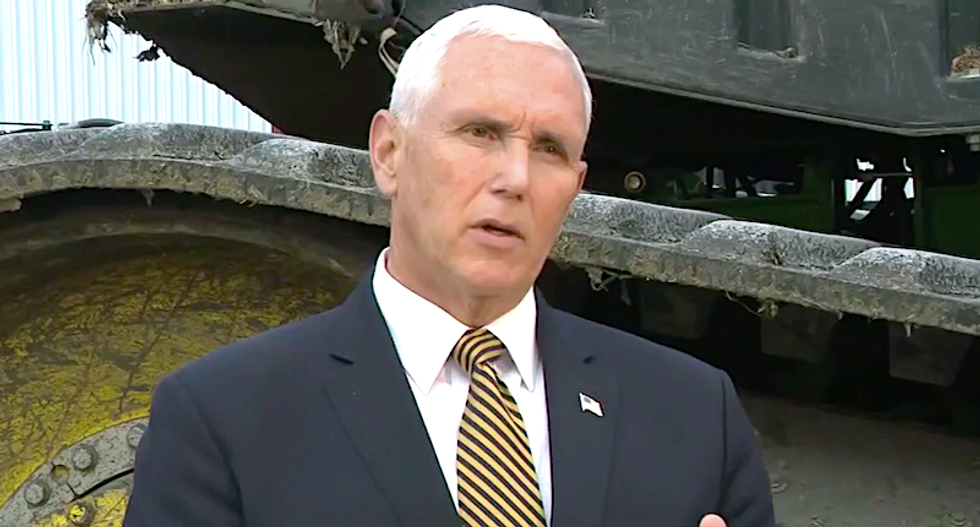Pence remained silent as a ‘wax museum guy’ as Trump hurled insults at military leaders: report