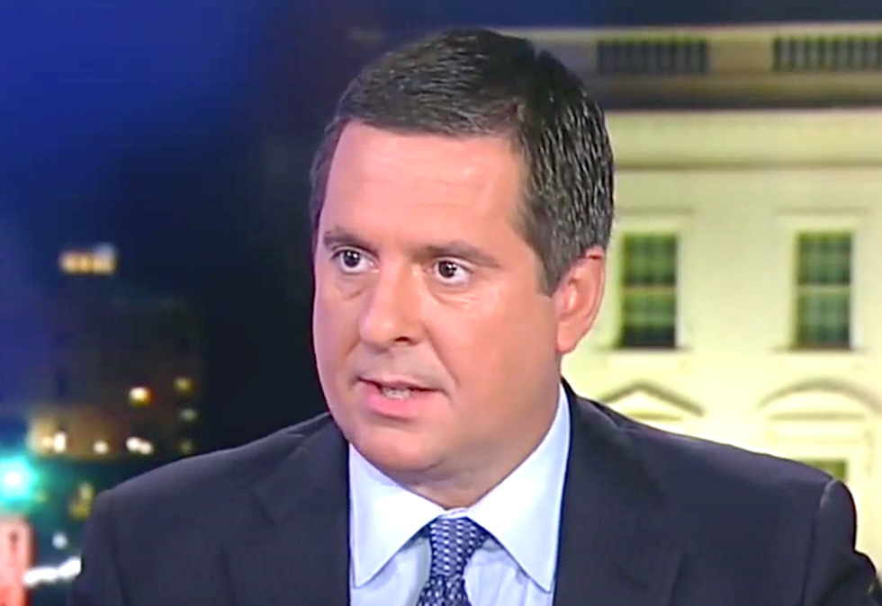 Devin Nunes loses it on Fox News -- accuses reporters of being 'assassins' for spreading ‘Ukraine hoax’
