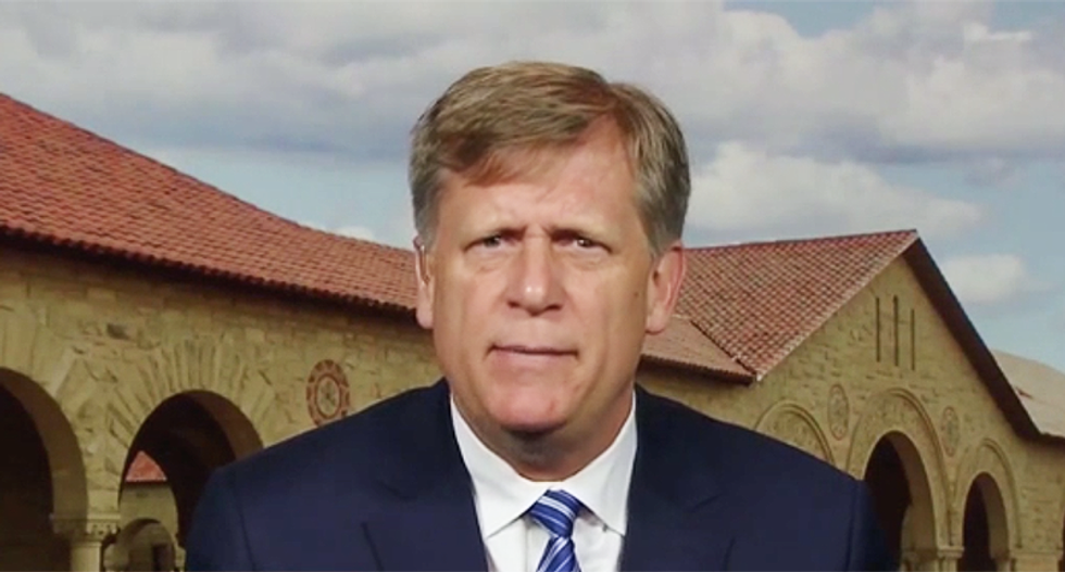 Former ambassador goes off on Republicans trying to attack decorated war vet testifying against Trump