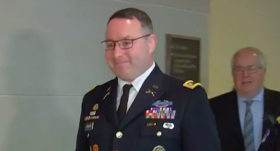 Vindman blows apart 'preposterous' Ukraine story cited by Trump as excuse for firing ambassador