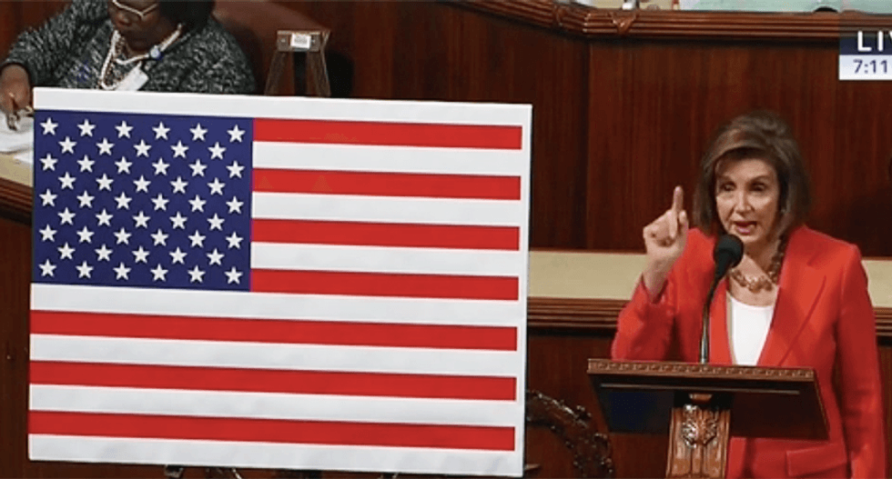 Pelosi delivers passionate House speech on Trump impeachment inquiry: 'I don't know why Republicans are afraid of the truth'